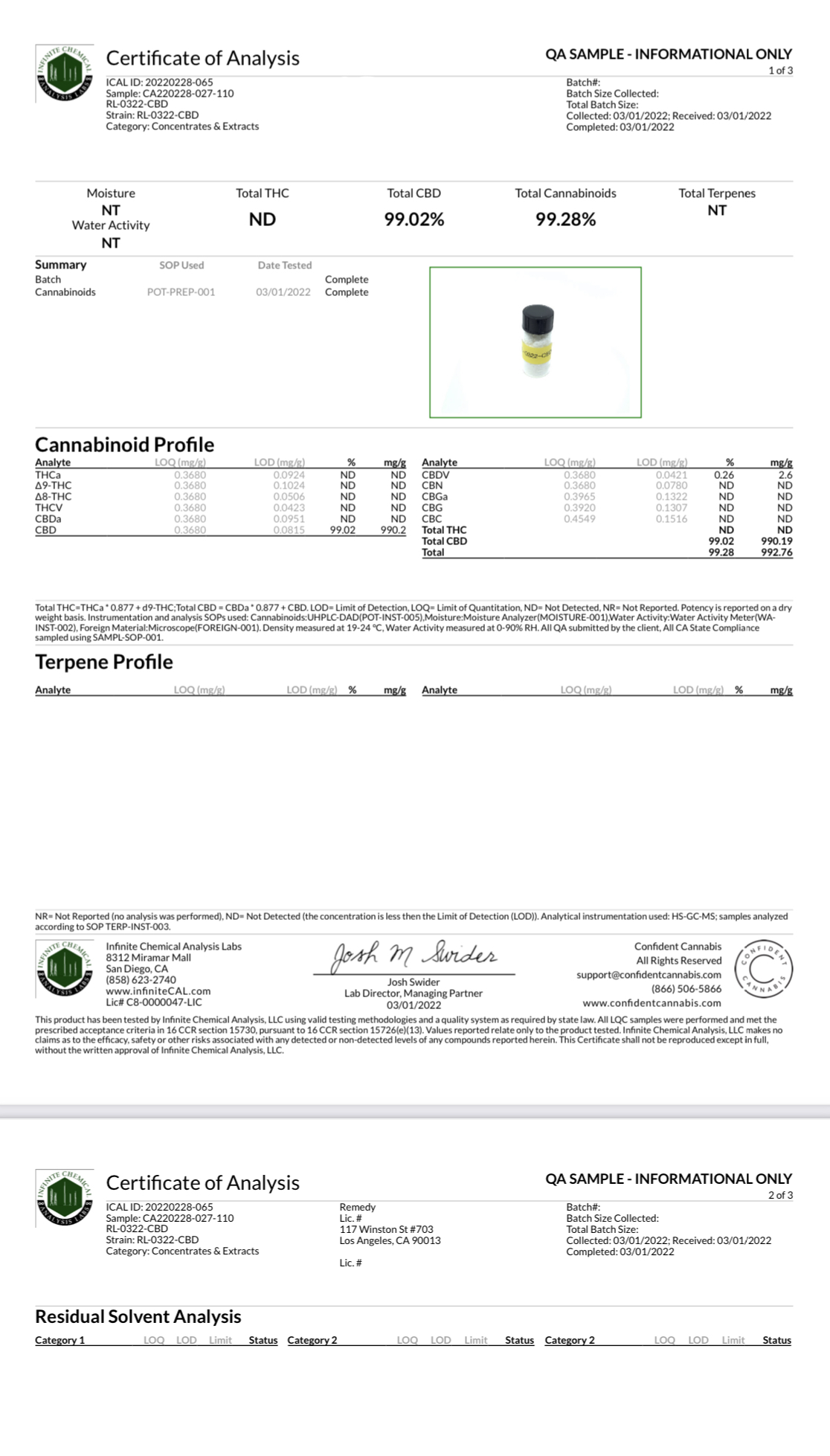 FLORAL HERB TRIAL SET joint(3本)